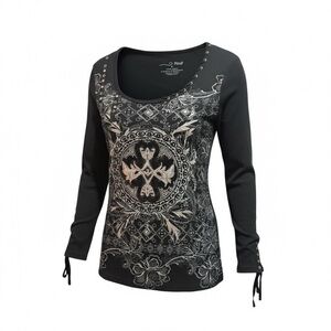 🖤 RXB Embellished Long Sleeve Top | Size Medium 🖤